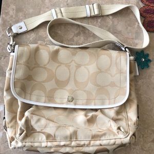 COACH messenger bag